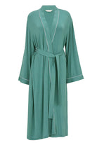 Cyberjammies Kallie Jersey Dressing Gown - Seafoam