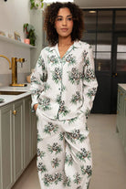 Cyberjammies Kallie Koala Wide Leg Pyjama Set - White Mix