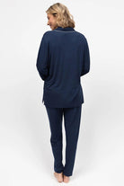 Cyberjammies Marina Jersey Pyjama Set - Navy