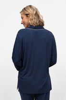 Cyberjammies Marina Jersey Pyjama Set - Navy