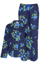 Cyberjammies Midnight Berry Print Pyjama Set - Navy