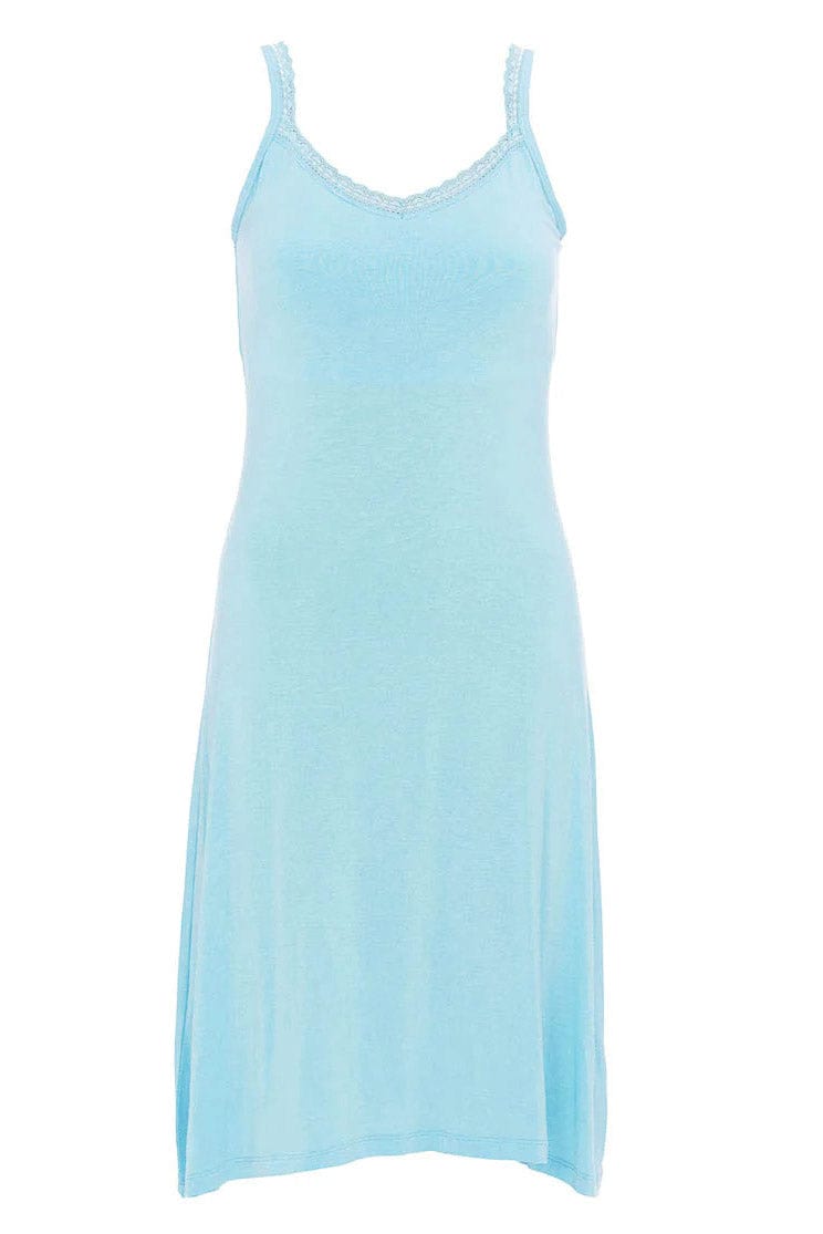 Cyberjammies Paige Jersey Hidden Support Short Nightdress - Blue