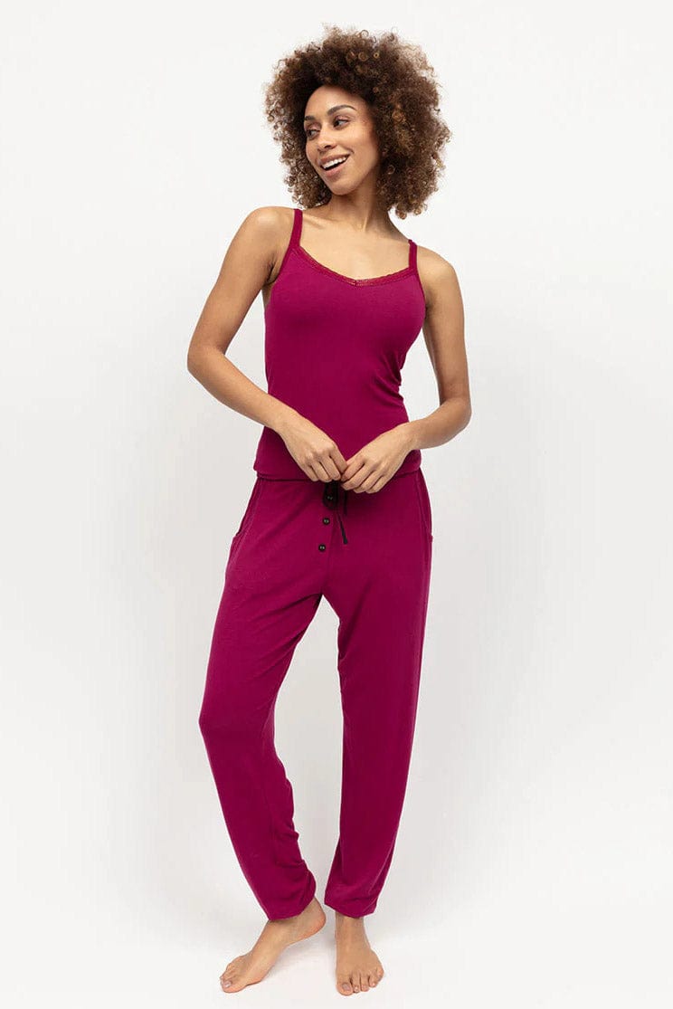 Cyberjammies Penelope Jersey Hidden Support Vest - Berry