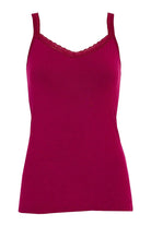 Cyberjammies Penelope Jersey Hidden Support Vest - Berry