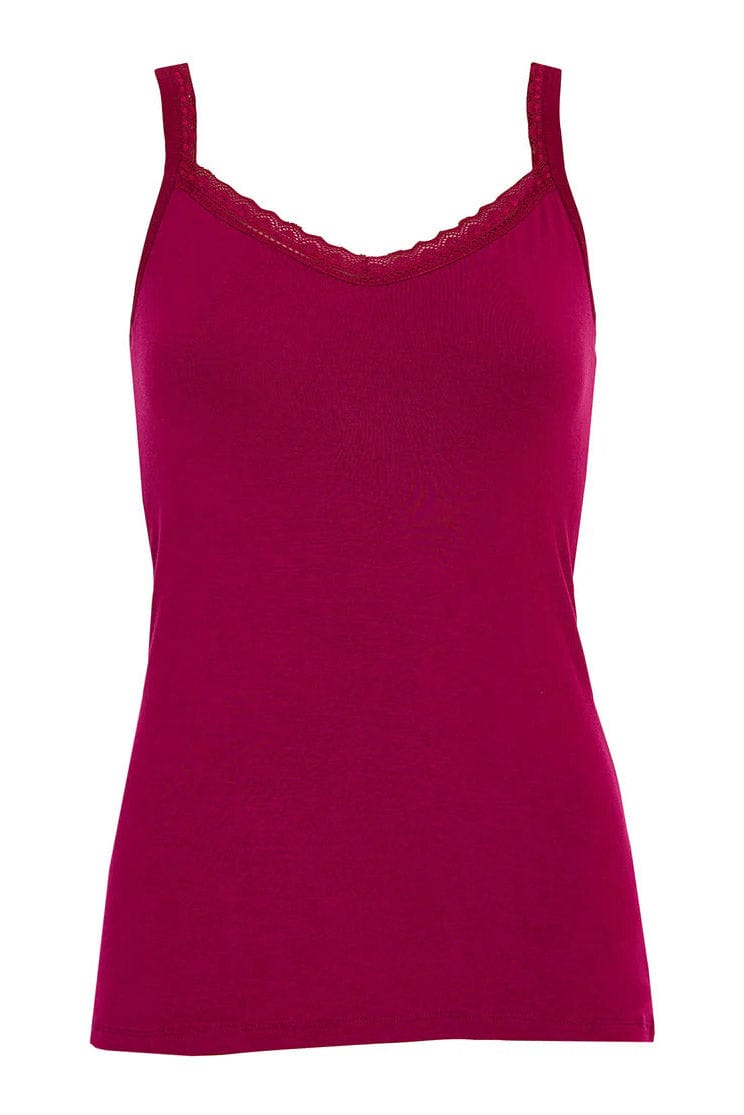 Cyberjammies Penelope Jersey Hidden Support Vest - Berry