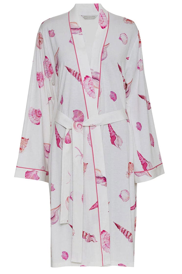 Cyberjammies Shelly Shell Print Dressing Gown - Cream/Pink – Potters of ...