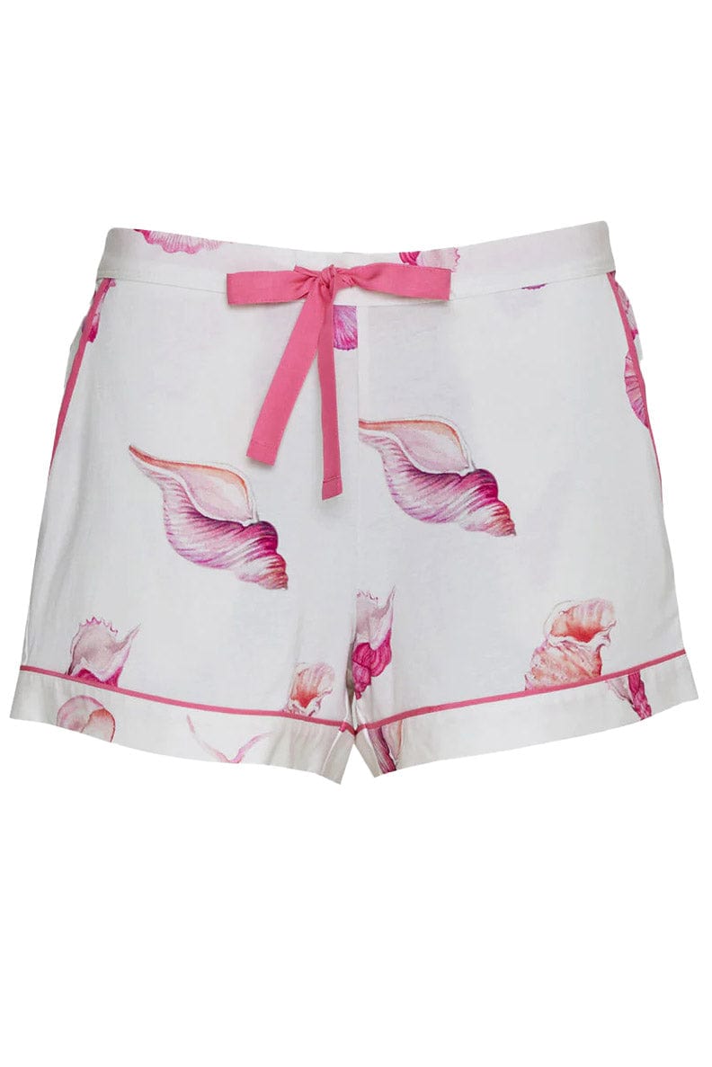 Cyberjammies Shelly Shell Print Pyjama Shorts - Cream/Pink – Potters of ...