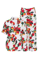 Cyberjammies Tara Apple Wide Leg Pyjama Set - Red