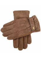Dents Mens Chester Warm Outdoor Suede Gloves - Oatmeal