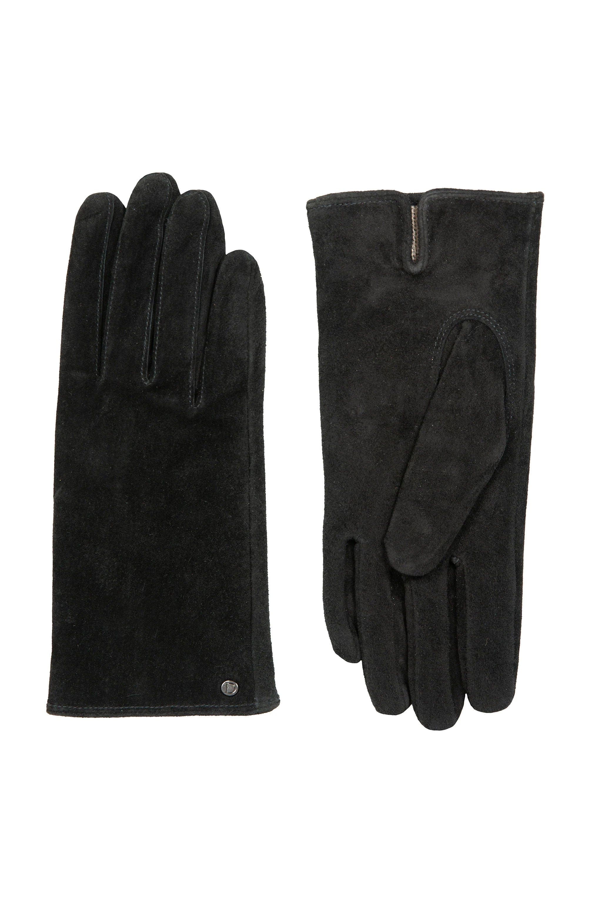 Dents Womens Emily Plain Suede Gloves