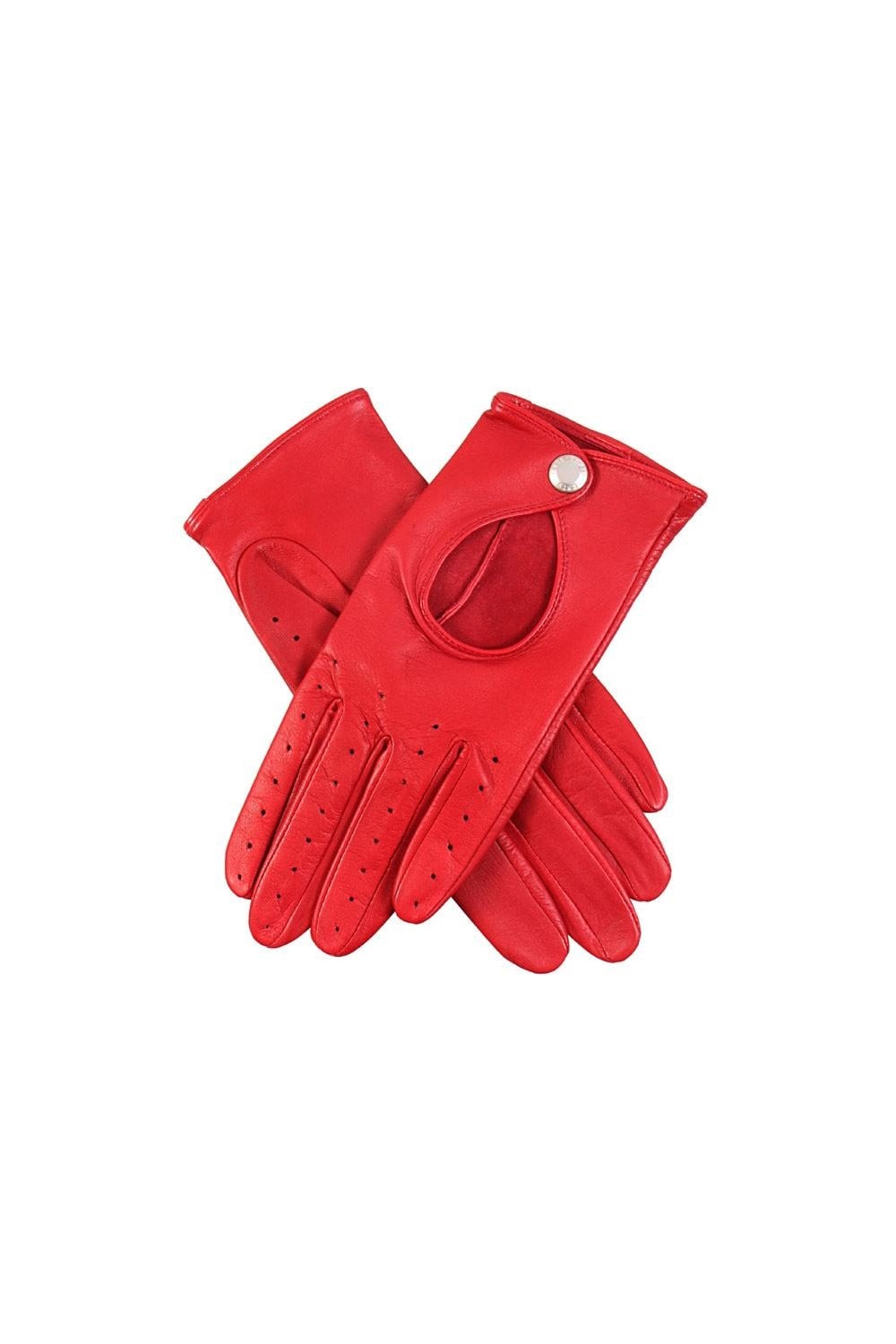 Dents Womens Thruxton Hairsheep Leather Gloves - Berry