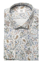 Eterna 1863 Premium Paisley Shirt - Spring White