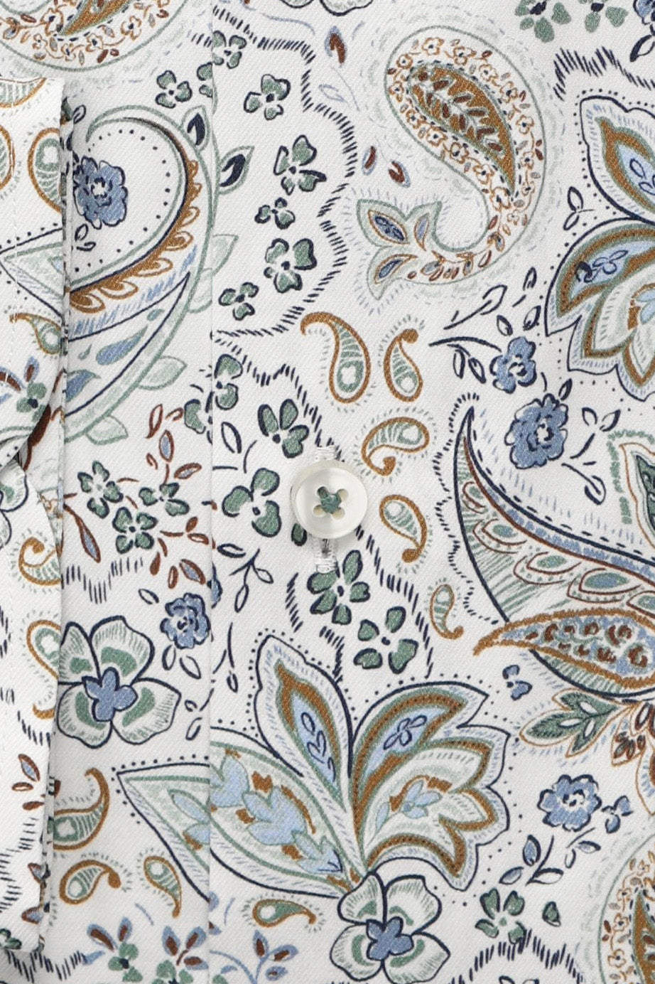 Eterna 1863 Premium Paisley Shirt - Spring White