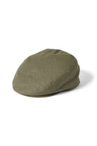 Failsworth Irish Linen Flat Cap - Khaki