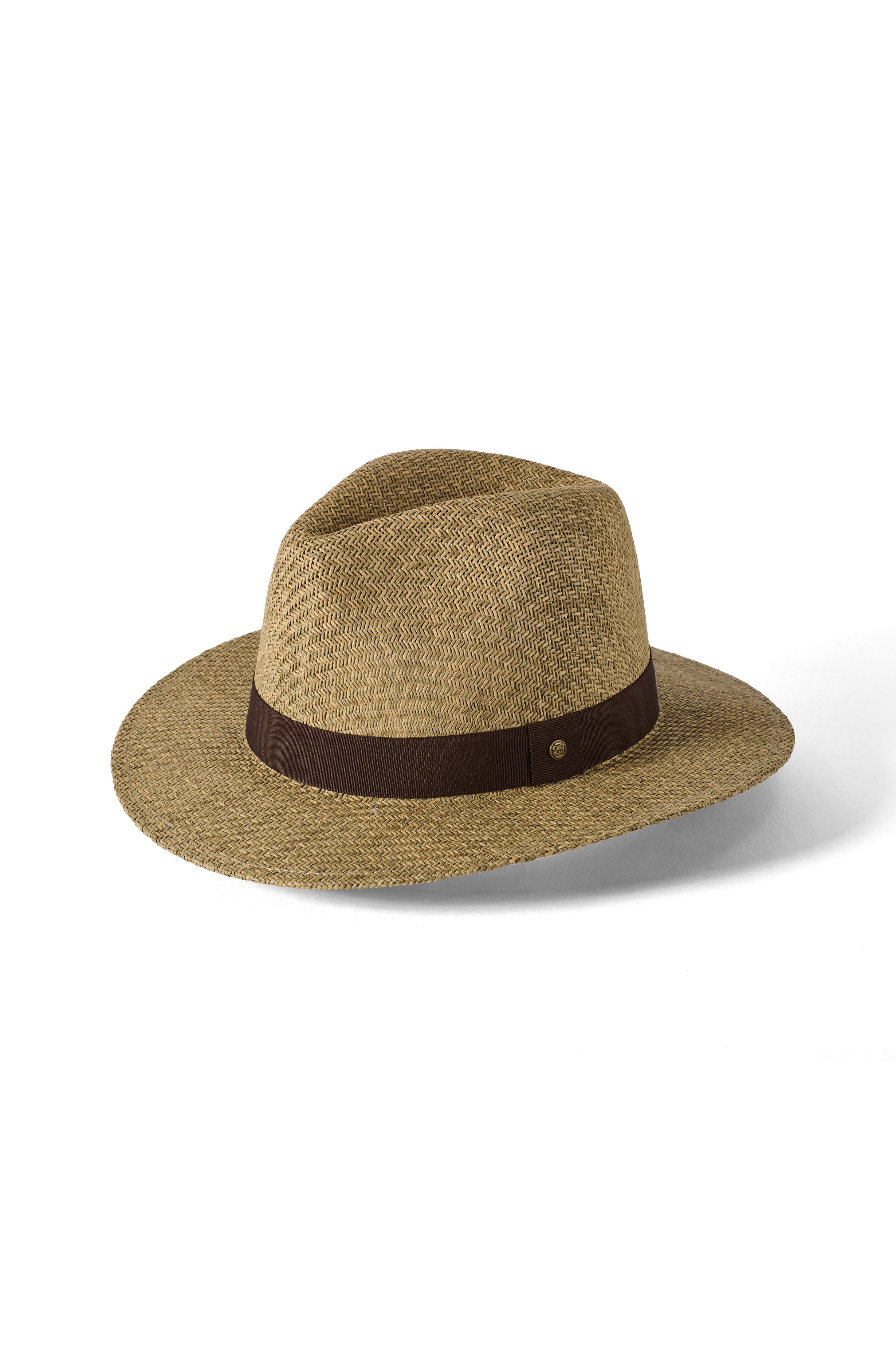 Failsworth Murano Paper Straw Fedora - Natural