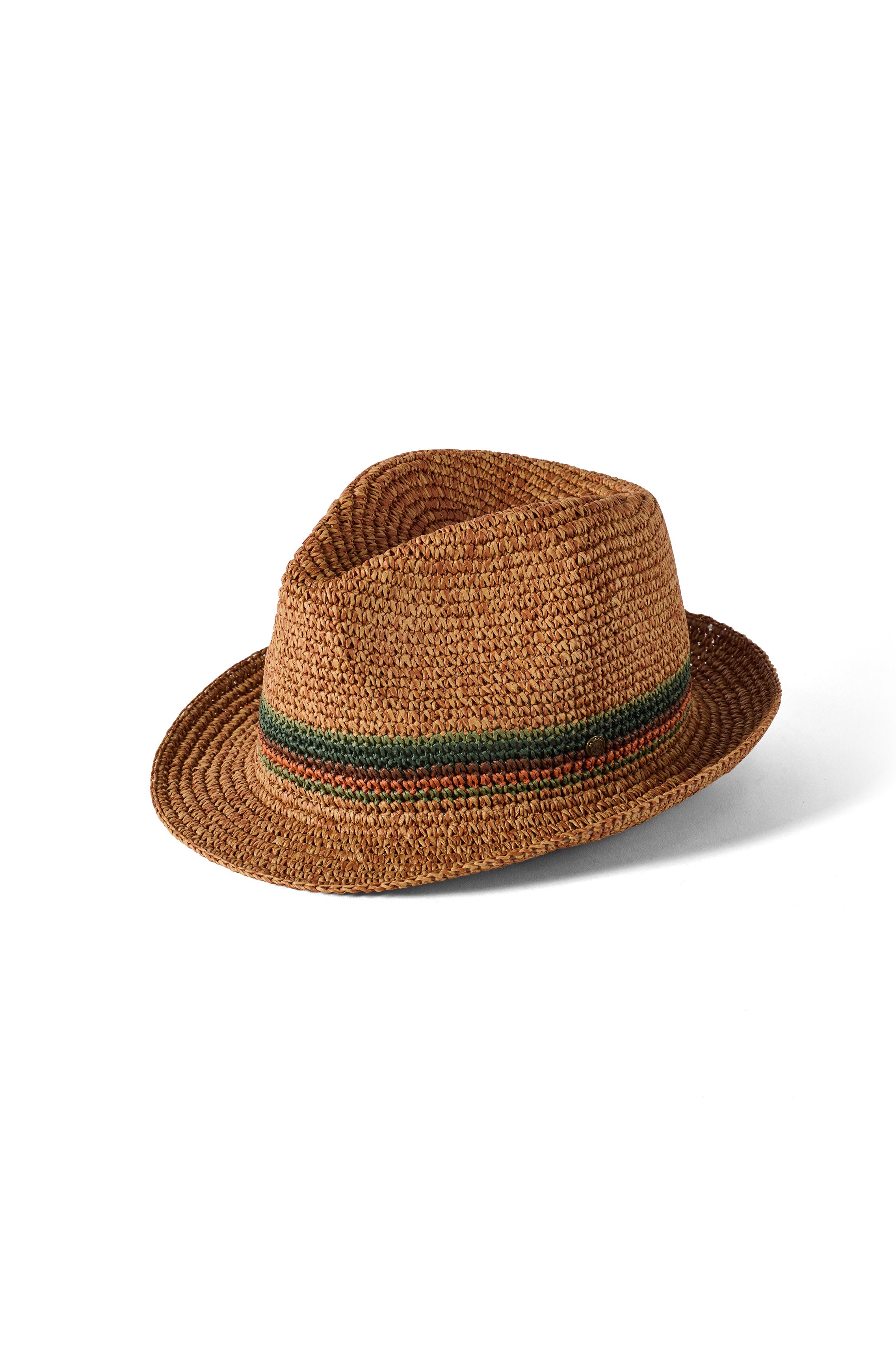 Failsworth Santo Straw Trilby Hat - Bronze