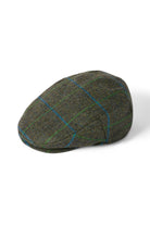 Failsworth Tweed Porelle Waterproof Cap - Green/Blue