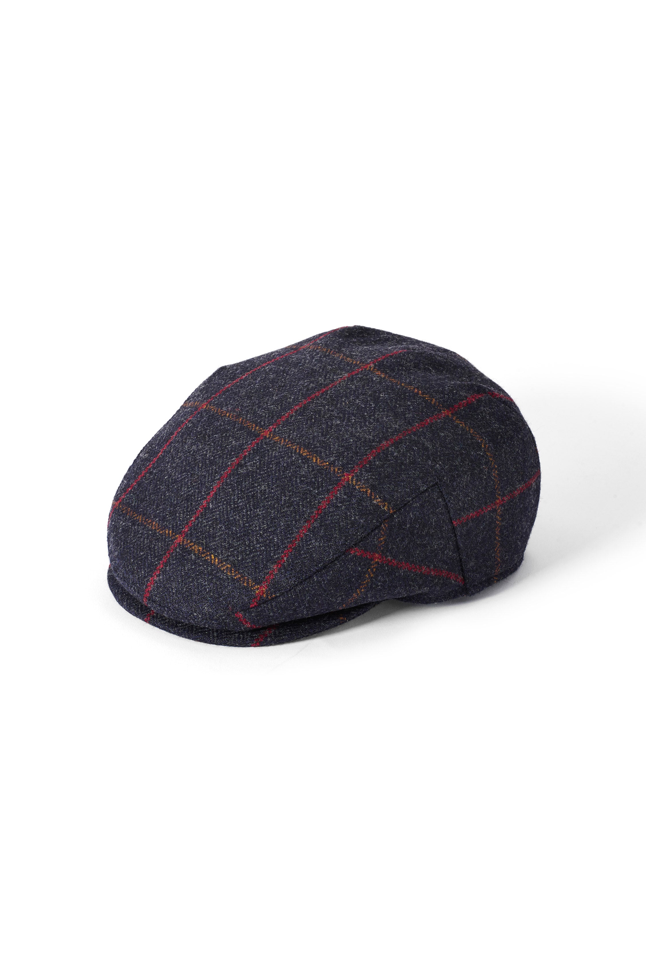Failsworth Tweed Porelle Waterproof Cap - Navy