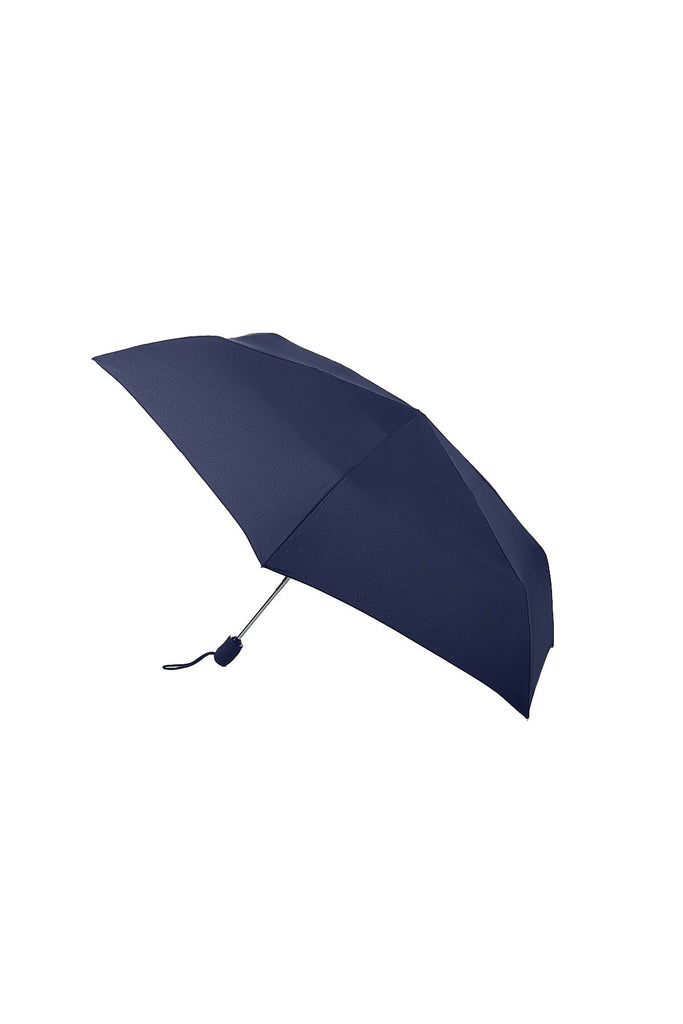 Fulton Open & Close Superslim-1 Automatic Folding Umbrella - Navy L710_OPEN&CLOSE-1_NAVY_OS