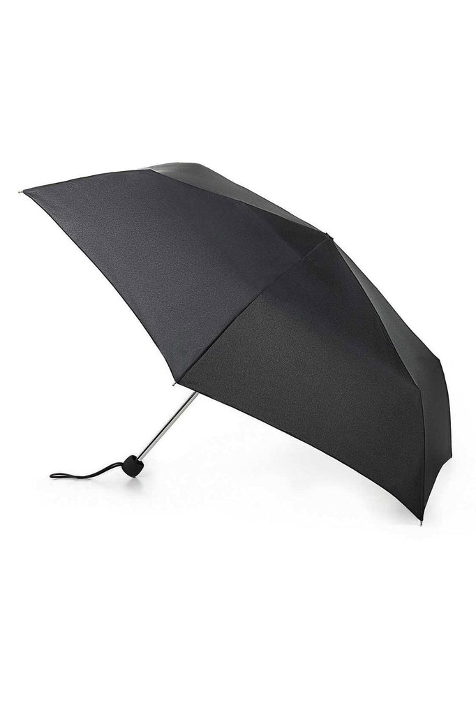 Fulton Superslim Compact Plain Folding Umbrella L552_SUPERSLIM-1_BLACK