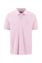 Fynch Hatton 2 Ply Cotton Polo - Magnolia