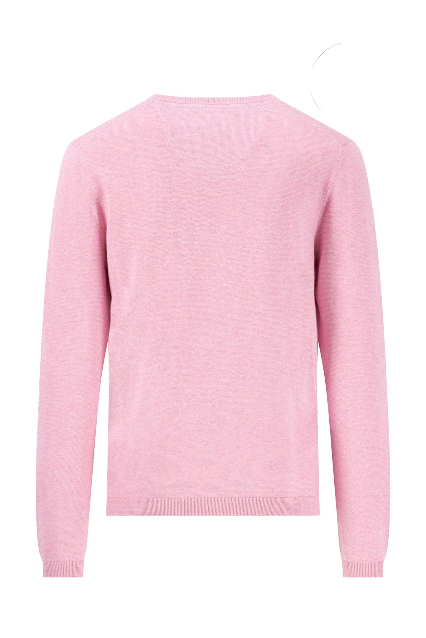 Fynch Hatton Air Cotton Crew Neck Jumper - Peony