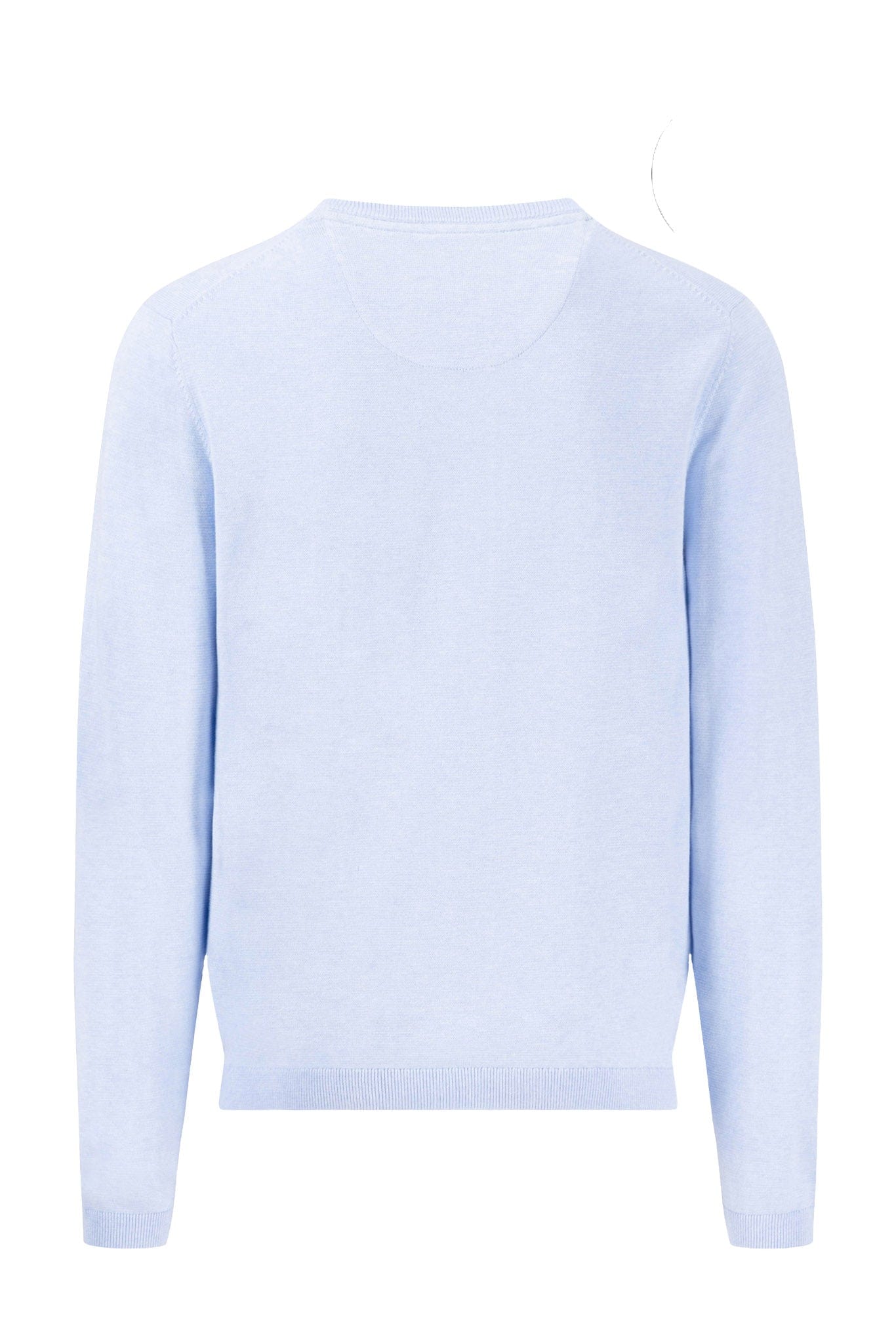 Fynch Hatton Air Cotton Crew Neck Jumper - Summer Breeze