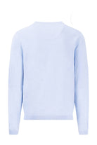 Fynch Hatton Air Cotton Crew Neck Jumper - Summer Breeze
