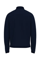 Fynch Hatton Air Cotton Quarter Zip Jumper - Navy