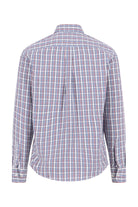 Fynch Hatton Button-Down Check Shirt - Deep Merlot