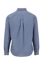 Fynch Hatton Button-Down Neat Print Shirt - Cobalt