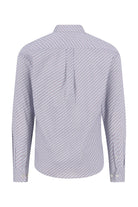 Fynch Hatton Button-Down Print Shirt - Deep Merlot