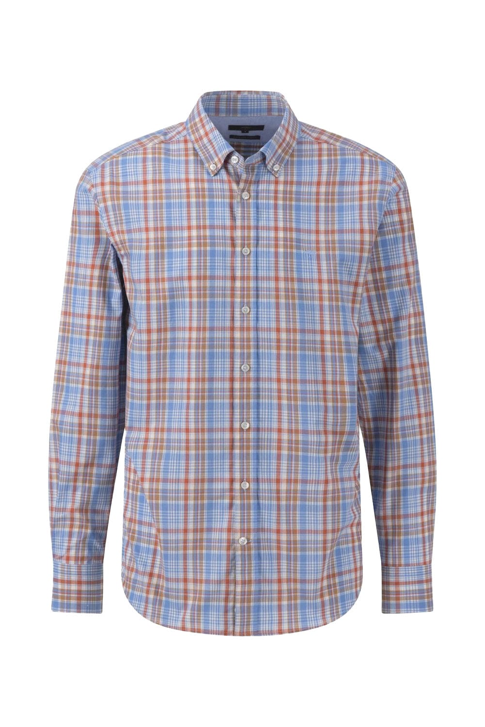 Fynch Hatton Check Button Down Shirt - Impala