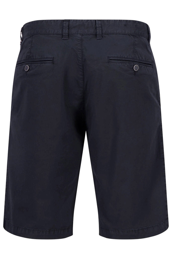 Fynch Hatton Cotton Stretch Shorts - Dark Navy