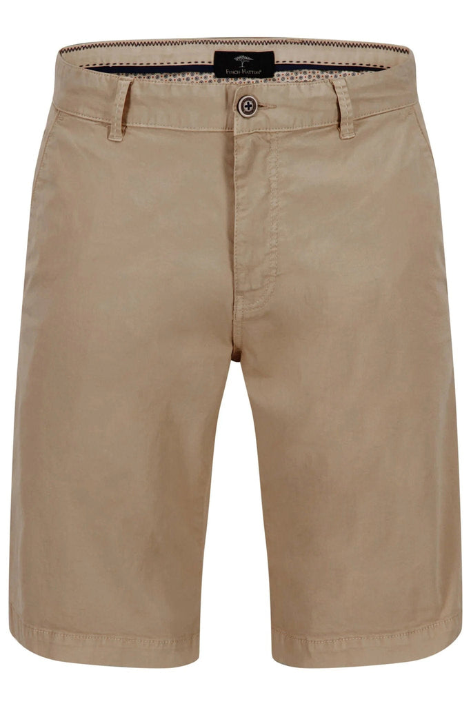 Fynch Hatton Cotton Stretch Shorts - Sand