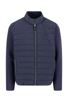 Fynch Hatton Hybrid Quilted Jacket - Dark Navy
