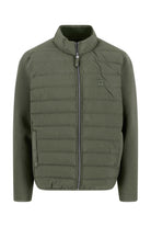 Fynch Hatton Hybrid Quilted Jacket - Dusty Olive
