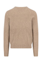 Fynch Hatton Lambswool Crew Neck Jumper - Taupe