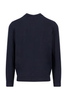 Fynch Hatton Merino Wool Knitted Polo - Navy