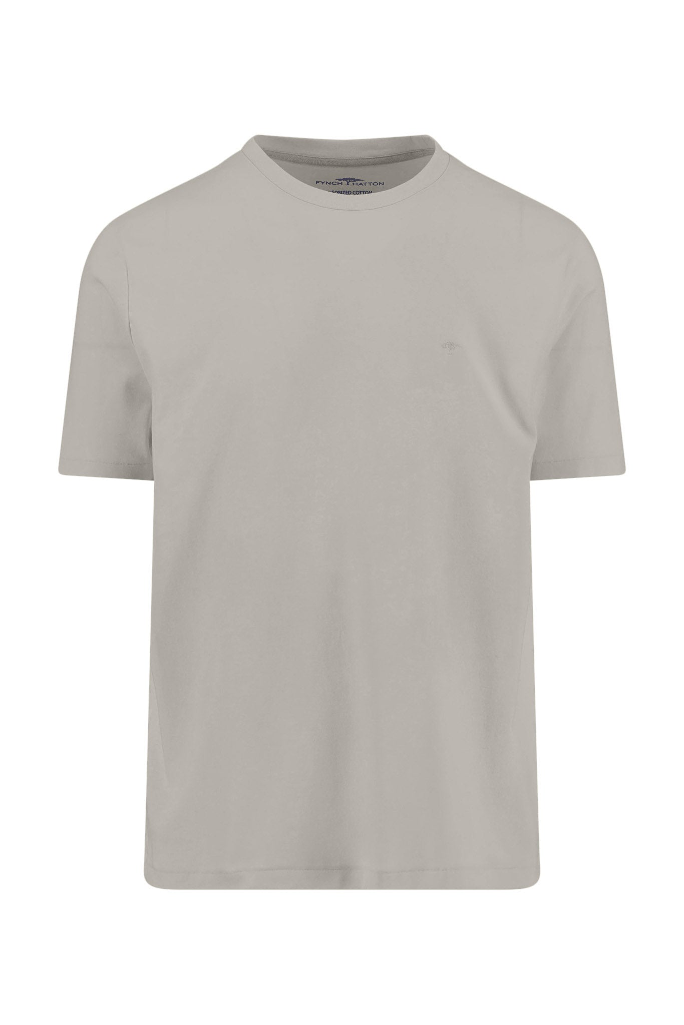 Fynch Hatton Premium Cotton T-Shirt - Cement