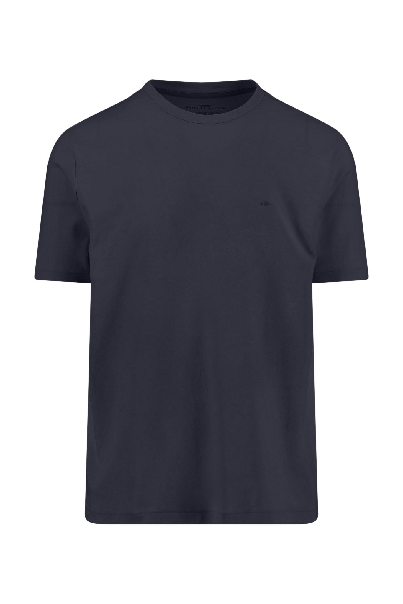 Fynch Hatton Premium Cotton T-Shirt - Navy