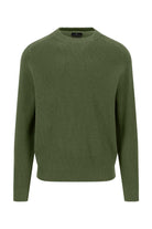 Fynch Hatton Supersoft Crew Neck Jumper - Moss
