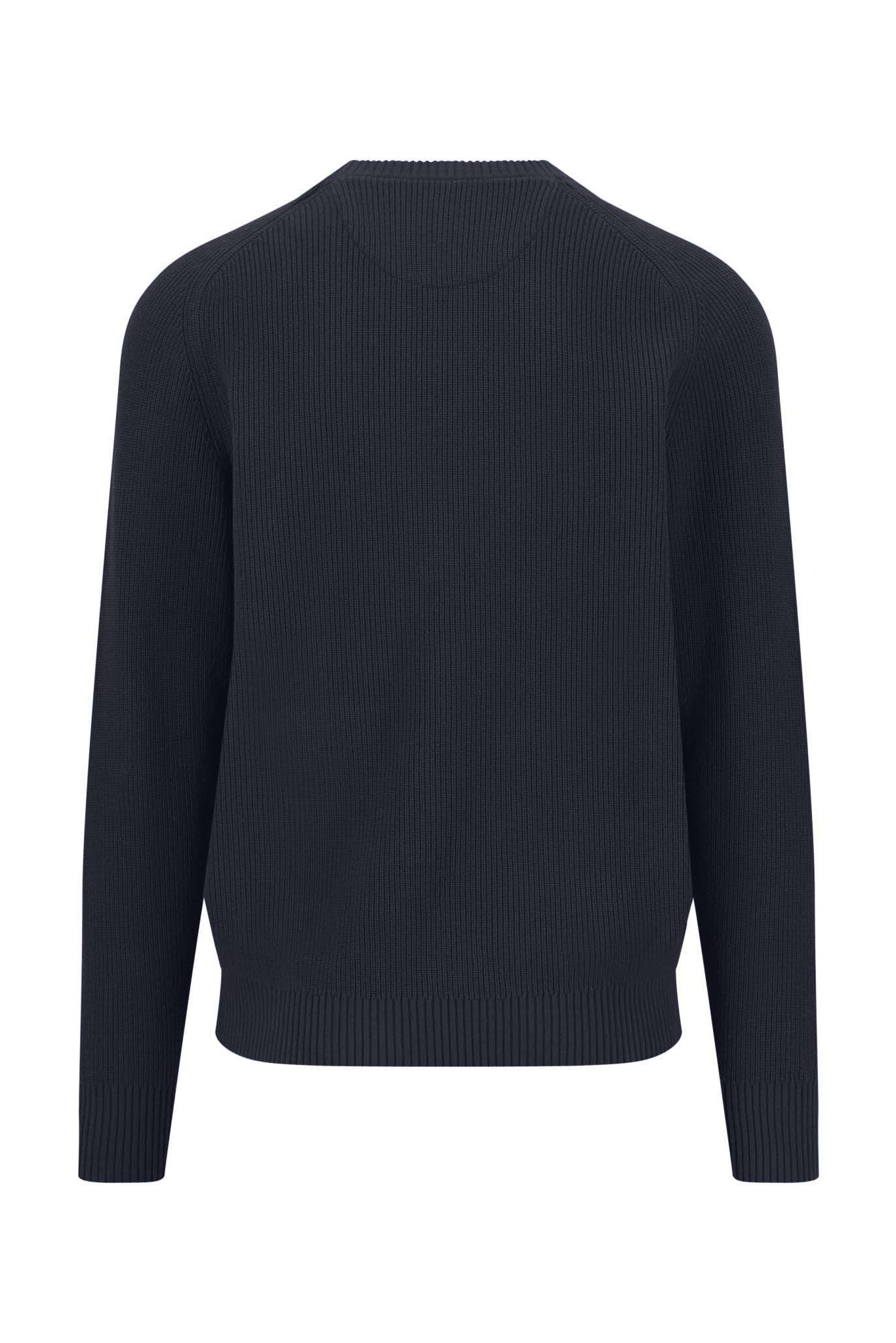 Fynch Hatton Supersoft Crew Neck Jumper - Navy