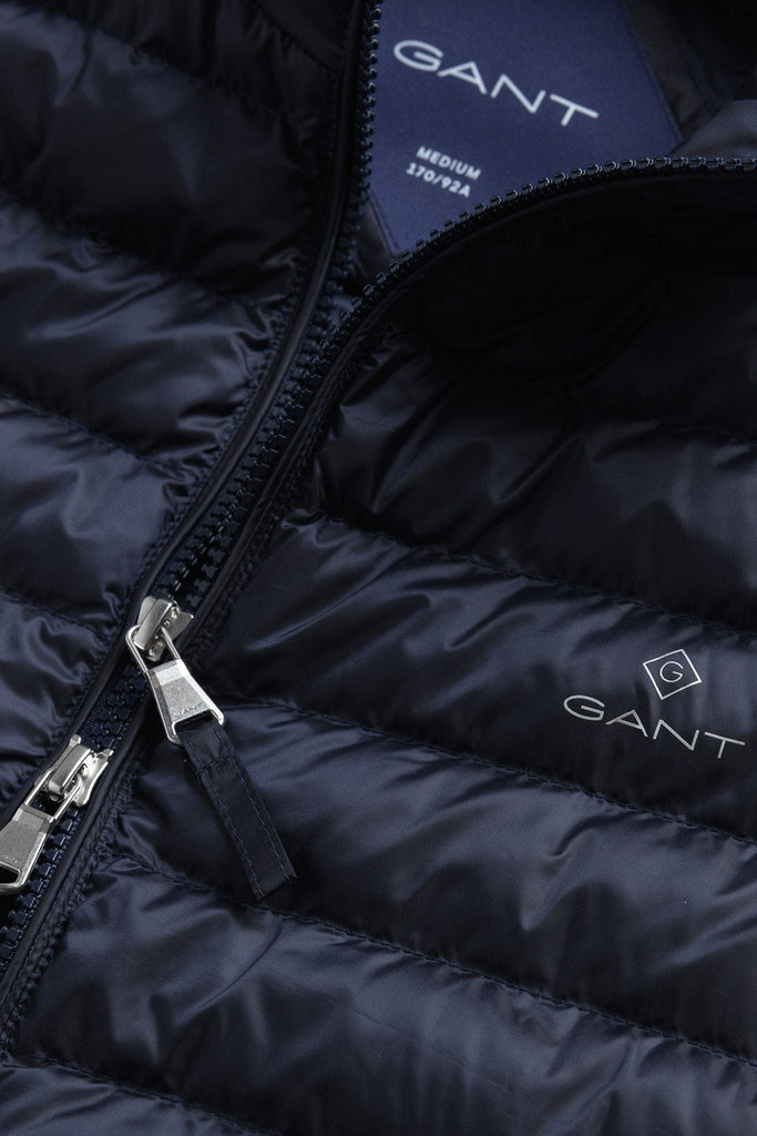 GANT Light Padded Jacket - Evening Blue