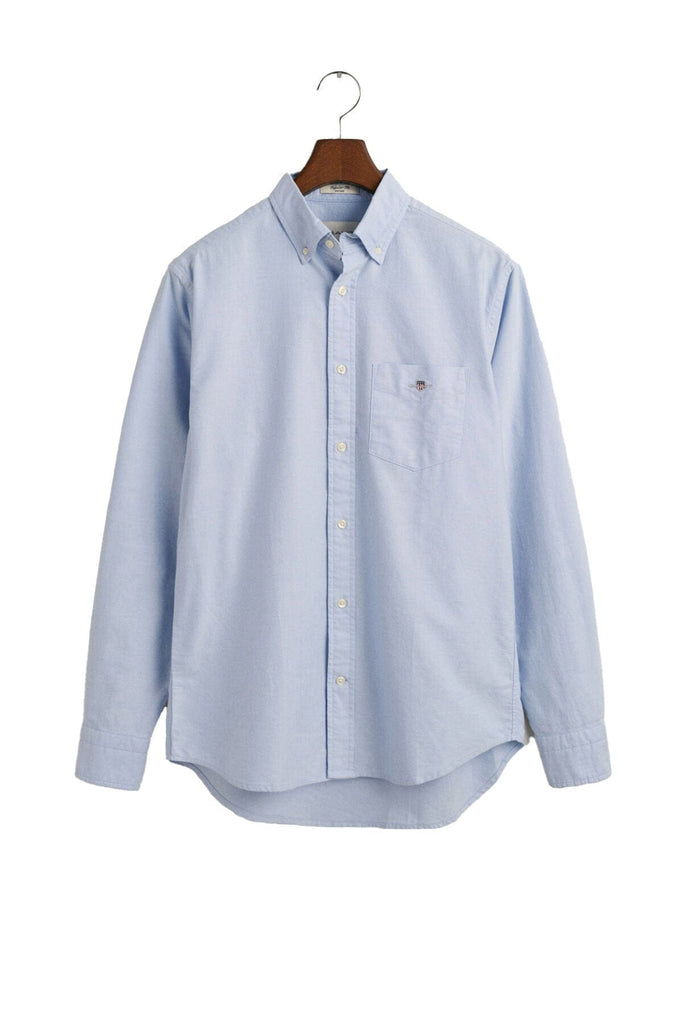 GANT Regular Fit Oxford Shirt - Light Blue