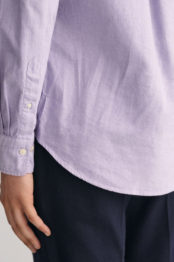 GANT Regular Fit Oxford Shirt - Lilac