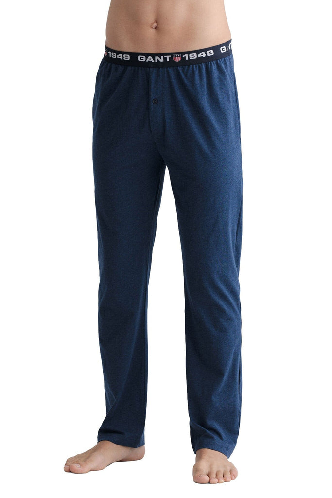 GANT Retro Shield Pyjama Trousers - Marine Melange