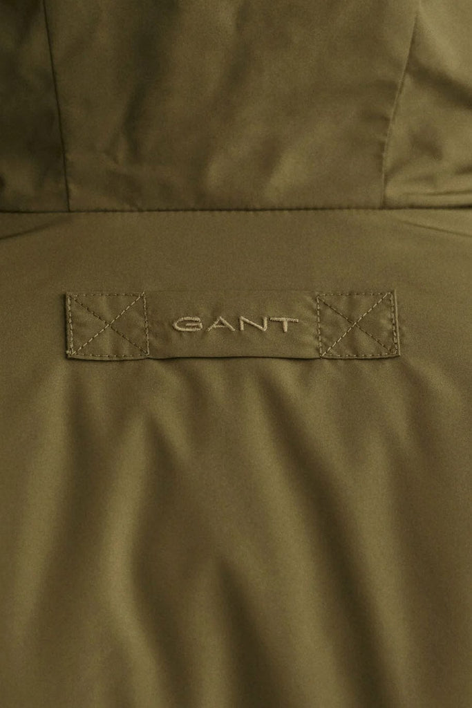 GANT Reversible Hooded Jacket - Dark Cactus