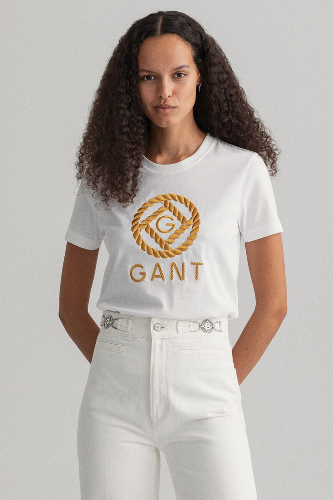 GANT Rope Icon T-Shirt - White
