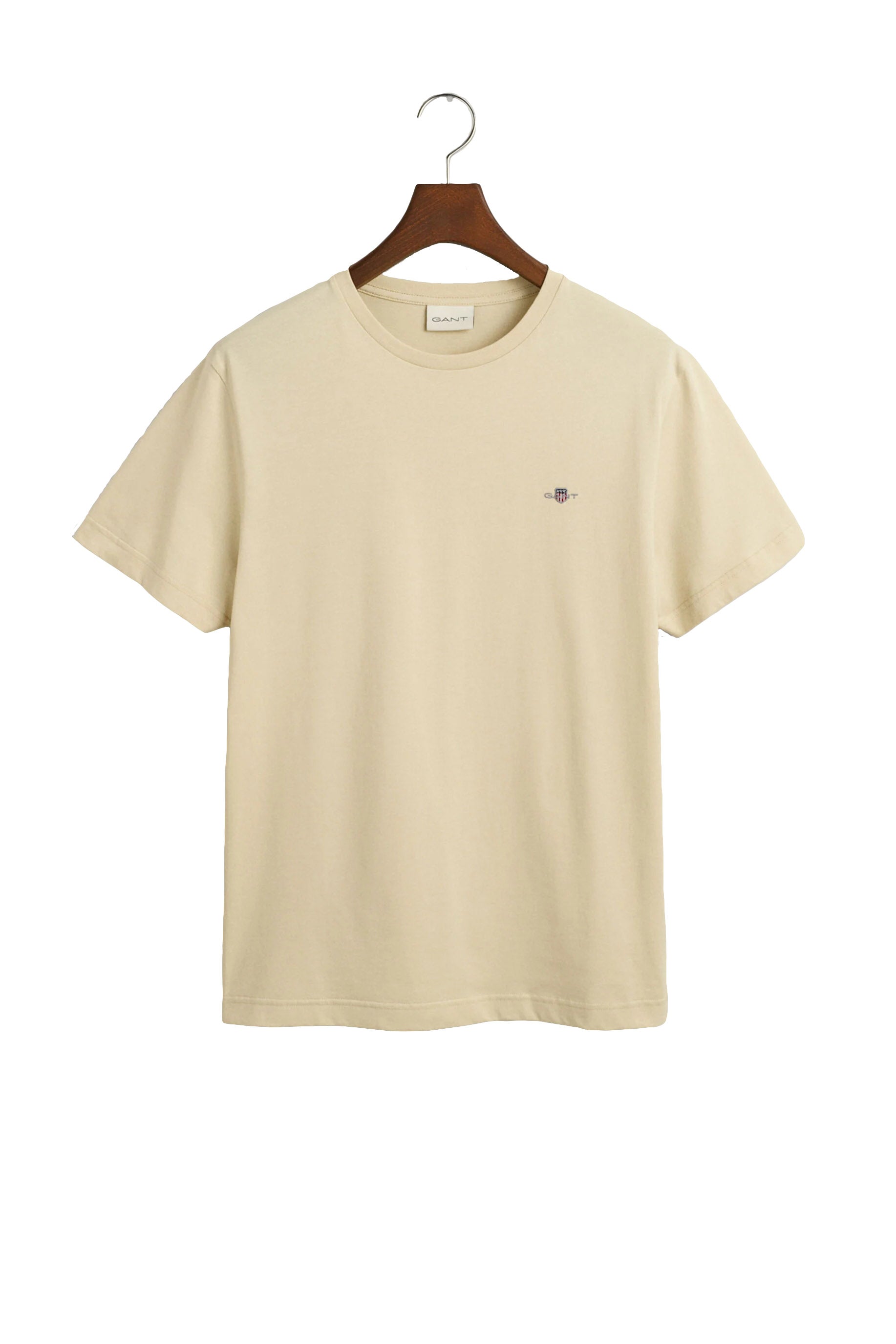 GANT Shield Regular Fit T-Shirt - Silky Beige